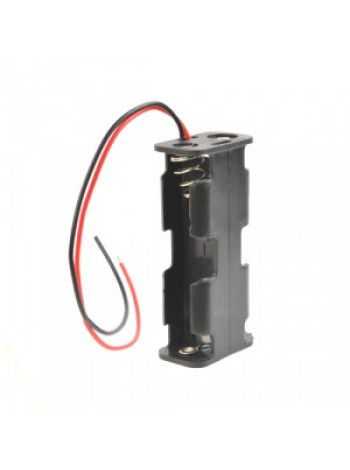 БАТАРЕЙНЫЙ ОТСЕК R06х2 2-Х СТОРОННИЙ С ПРОВОДАМИ ROBITON 16502