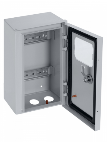 КОРПУС МЕТАЛИЧ.ЩУ-МП IP54 С ОКНОМ TDM НАРОДНЫЙ