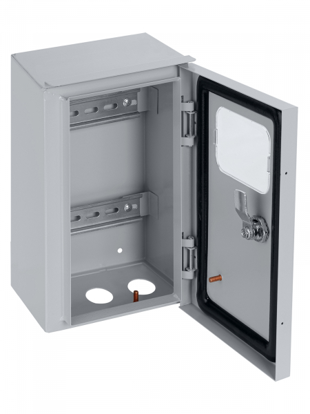 КОРПУС МЕТАЛИЧ.ЩУ-МП IP54 С ОКНОМ TDM НАРОДНЫЙ