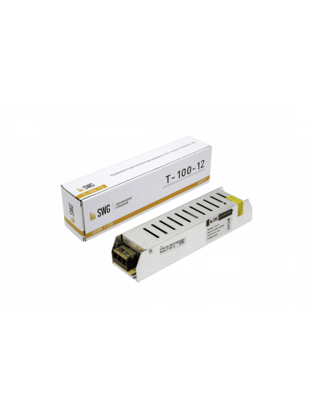 БЛОК ПИТАНИЯ 12V 100W IP20 SWG 0778 712747