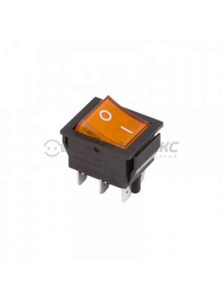 МИКРО ПРЯМОУГ.ЖЕЛТЫЙ С ПОДСВ.15А (6с) 35*25 36-2353