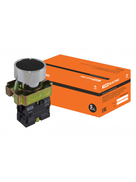 КНОПКА BA21 ЧЕРНАЯ 1З TDM SQ0704-0037
