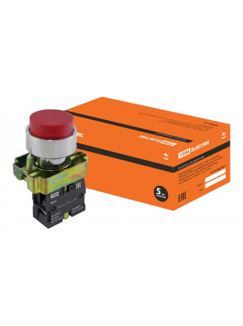 КНОПКА BL41 КРАСНАЯ 1З TDM SQ0704-0060