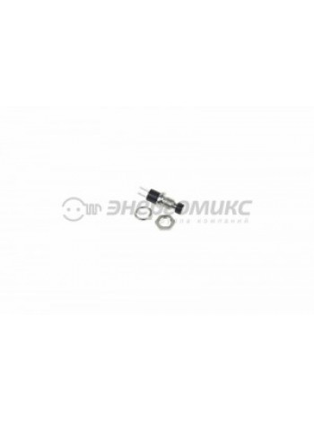 МИКРО КНОПКА МЕТАЛЛ ЧЕРНАЯ 10ММ (2с) OFF-(ON) Ø7.2  36-3311