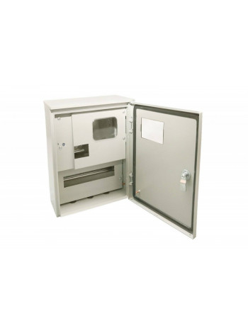 КОРПУС МЕТАЛИЧ.ЩУ 1/1-0-12 IP66 395Х310Х165 TDM (С ОПЛОМБИРОВКОЙ СЧЕТЧИКА)