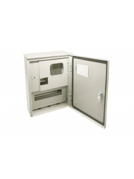 КОРПУС МЕТАЛИЧ.ЩУ 1/1-0-12 IP66 395Х310Х165 TDM (С ОПЛОМБИРОВКОЙ СЧЕТЧИКА)