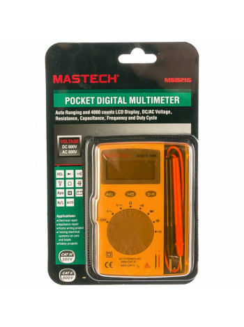 МУЛЬТИМЕТР MASTECH MAS8216 13-2040